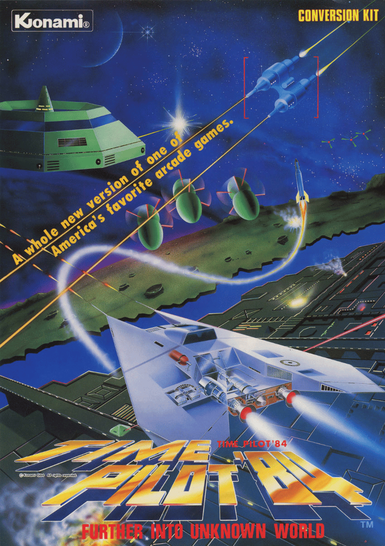 Time Pilot 84 Cover
