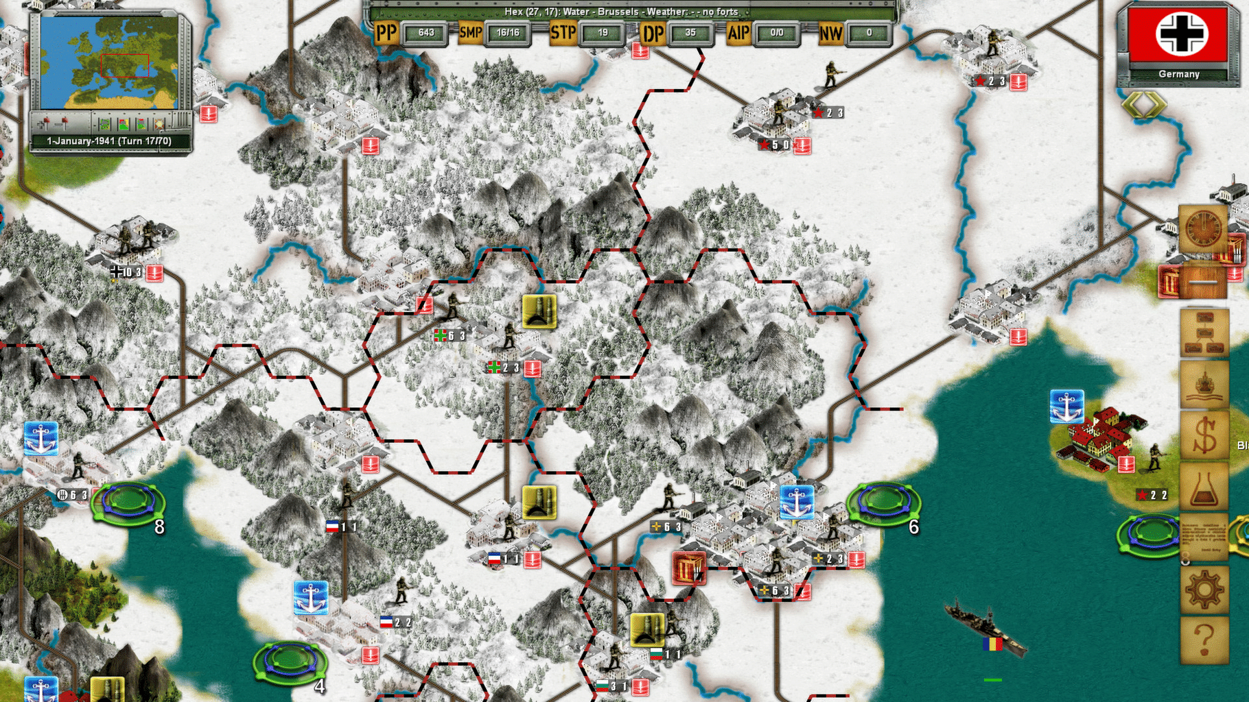 Strategic War in Europe screenshot