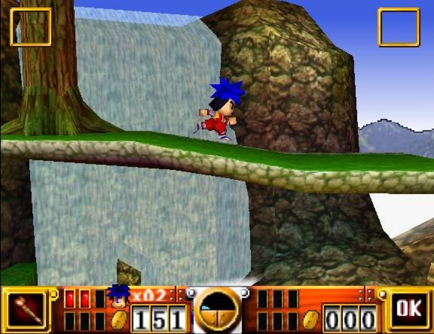 Captura de pantalla - Goemon's Great Adventure