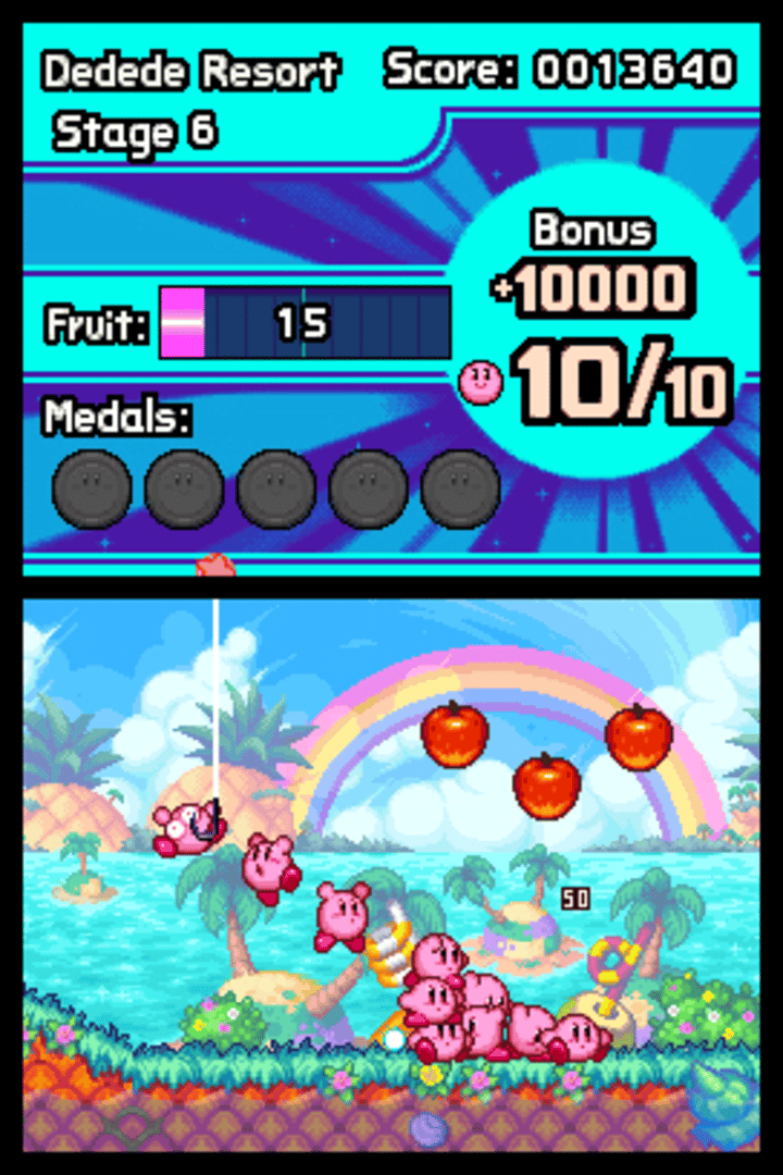 Kirby Mass Attack screenshot