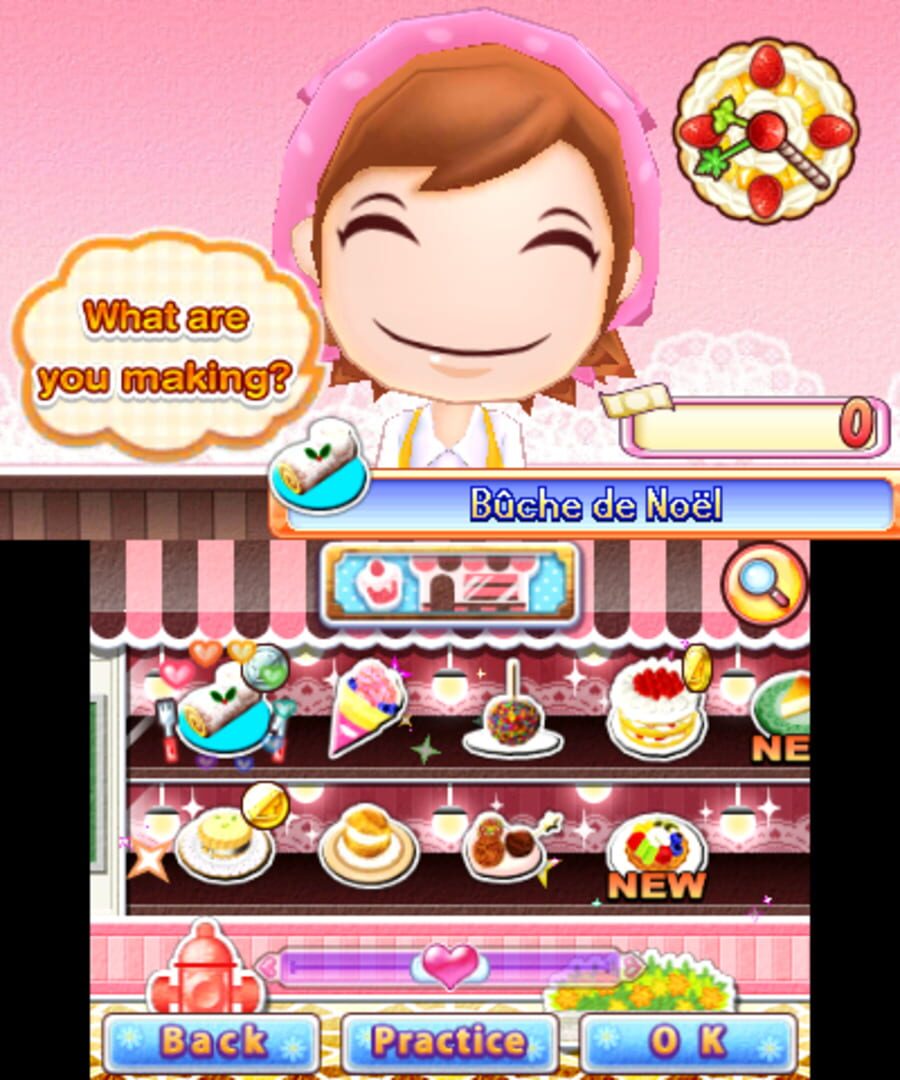 Captura de pantalla - Cooking Mama: Sweet Shop