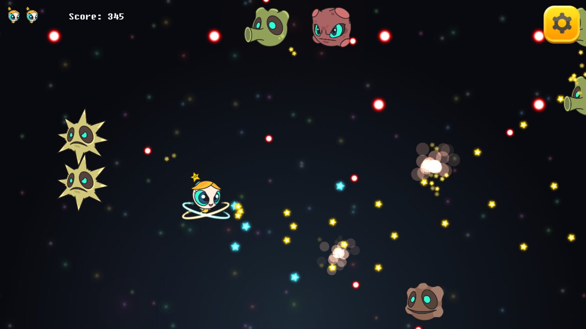 Asteroid Girl - Screenshot