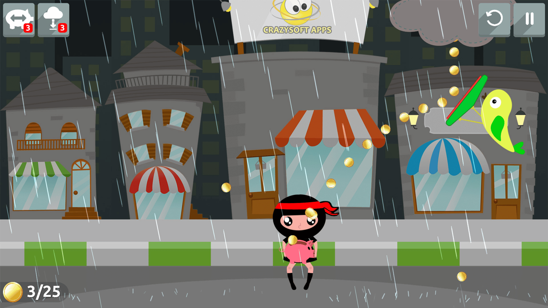 Raining Coins screenshot