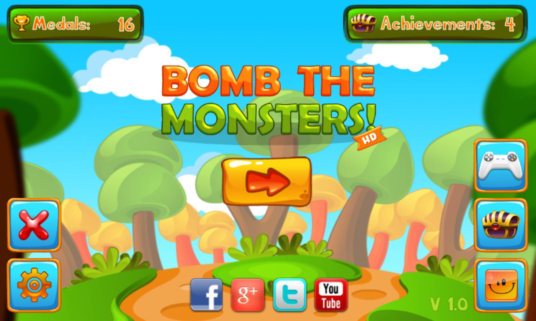 Bomb the Monsters! - Screenshot