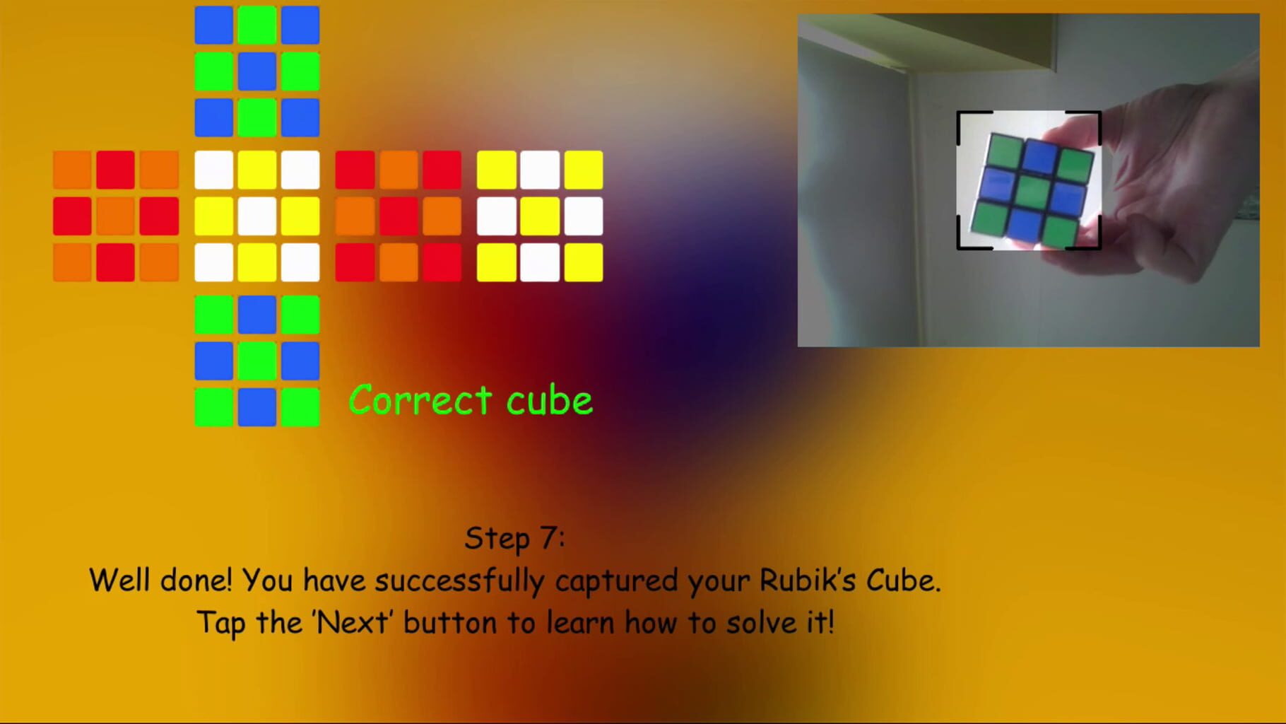 Captura de pantalla - Rubik's Cube