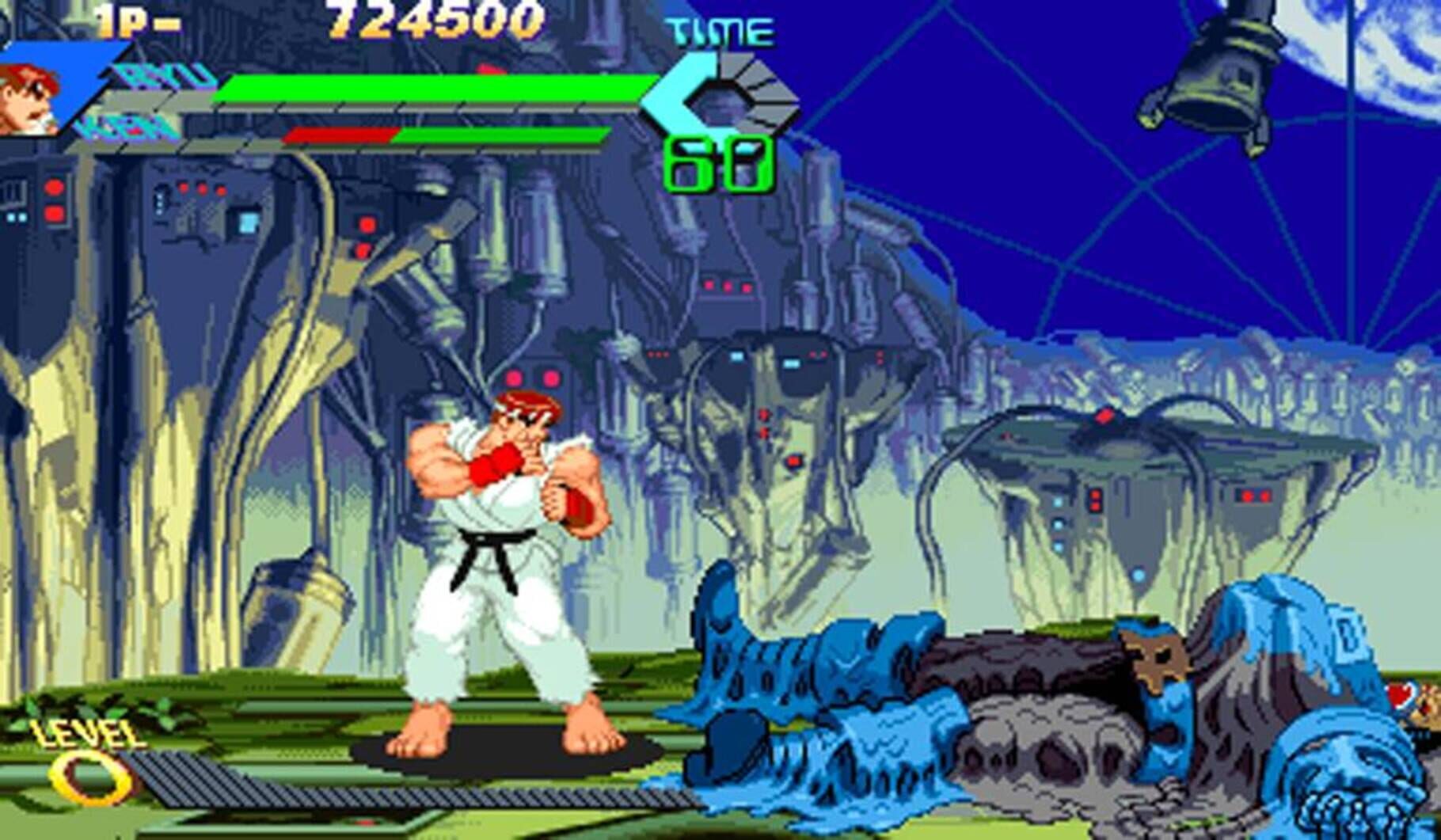 Captura de pantalla - X-Men vs. Street Fighter