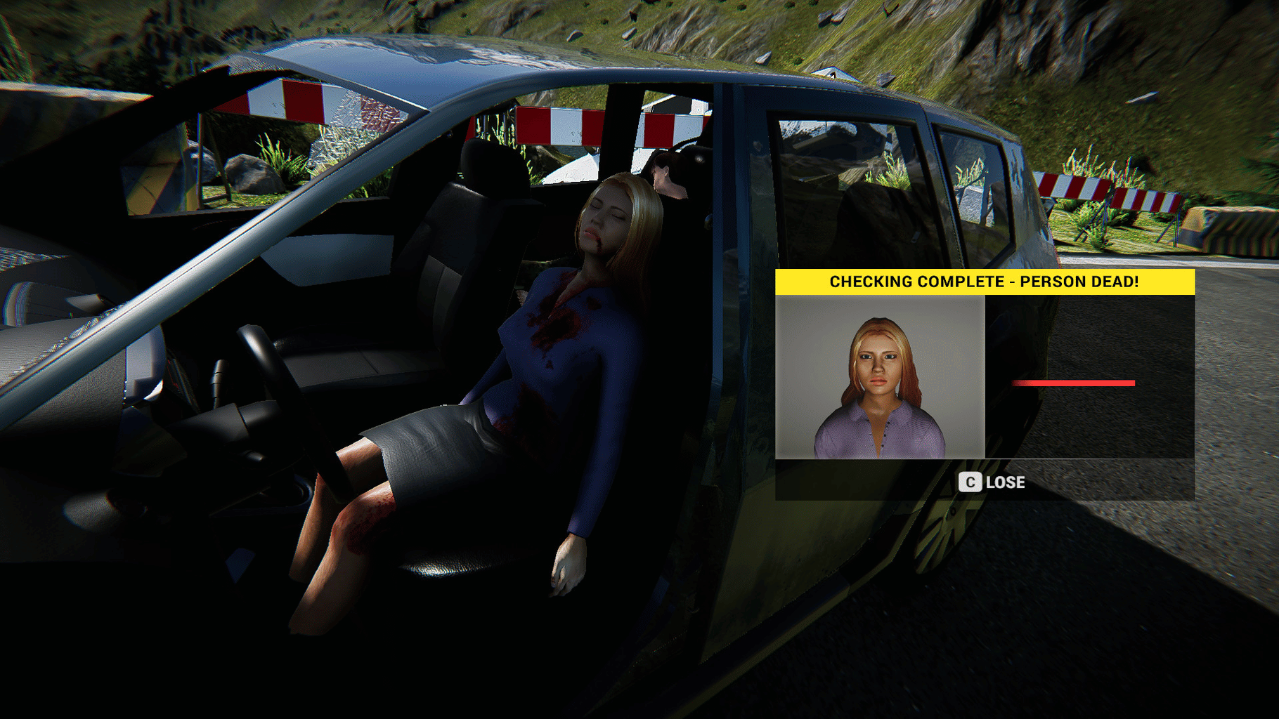 Accident screenshot