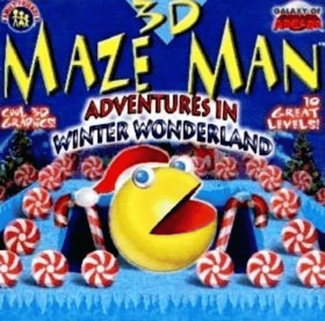 3D Maze Man: Adventures in Winter Wonderland Cover