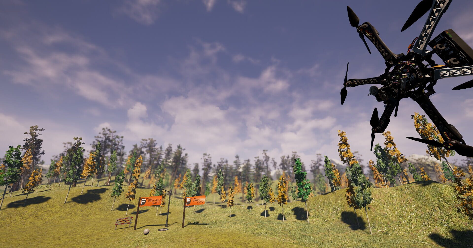 Copter and Sky - Screenshot