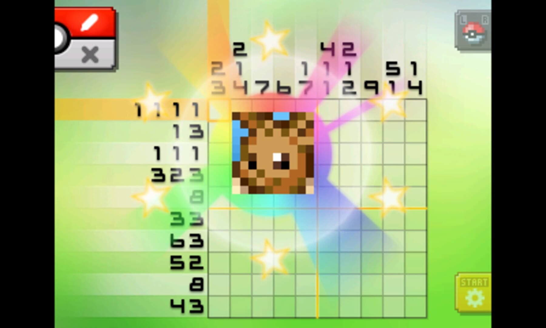 Captura de pantalla - Pokémon Picross