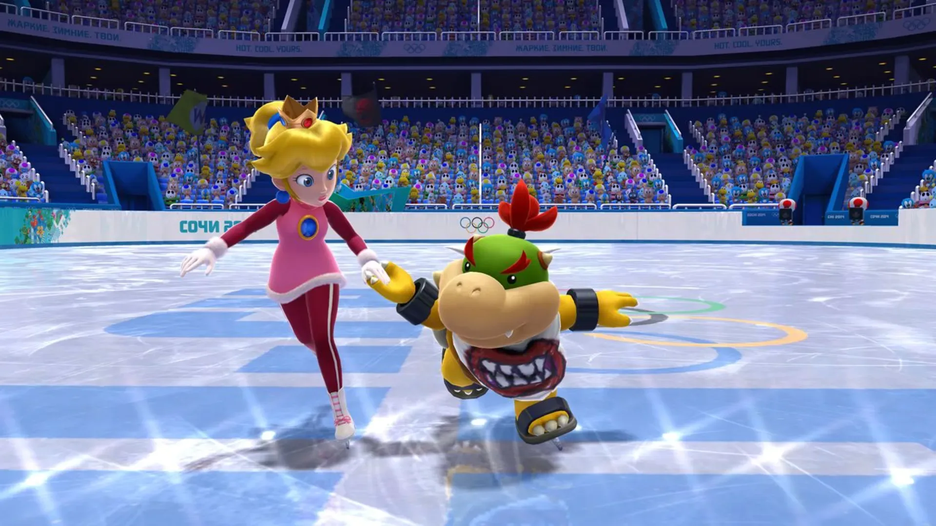 Captura de pantalla - Mario & Sonic at the Sochi 2014 Olympic Winter Games