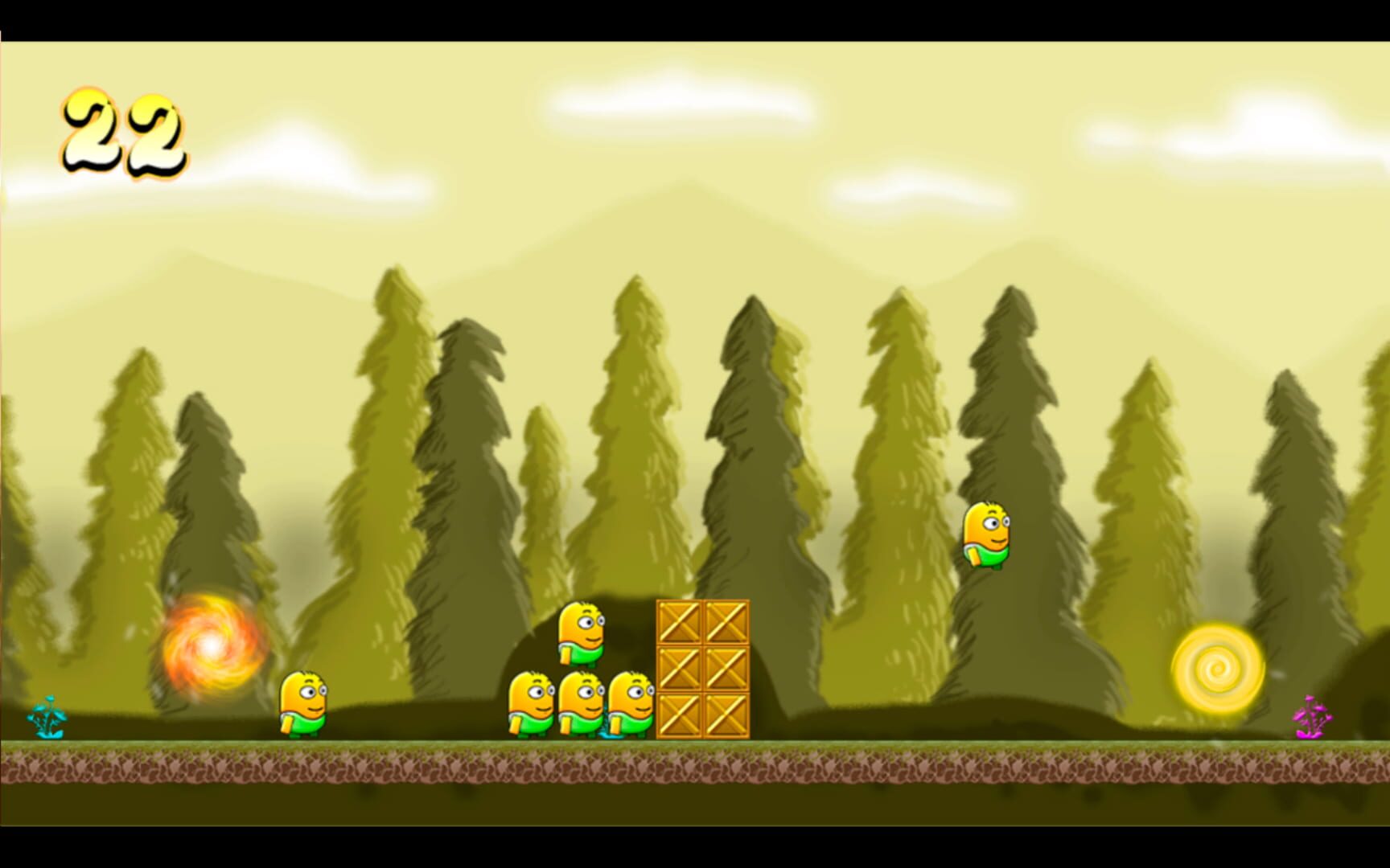 Clone Adventures - Screenshot