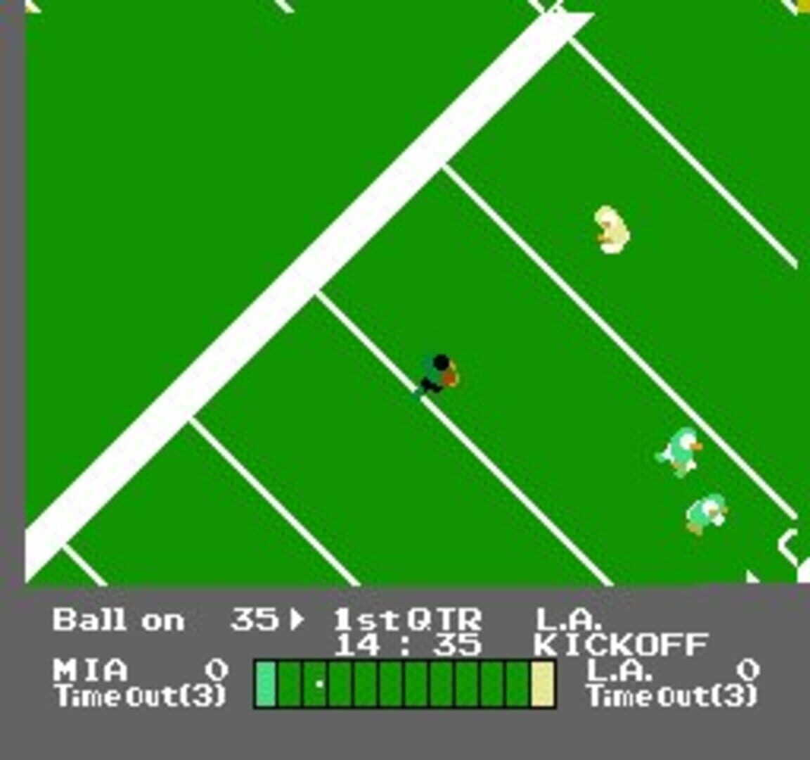 Captura de pantalla - NES Play Action Football