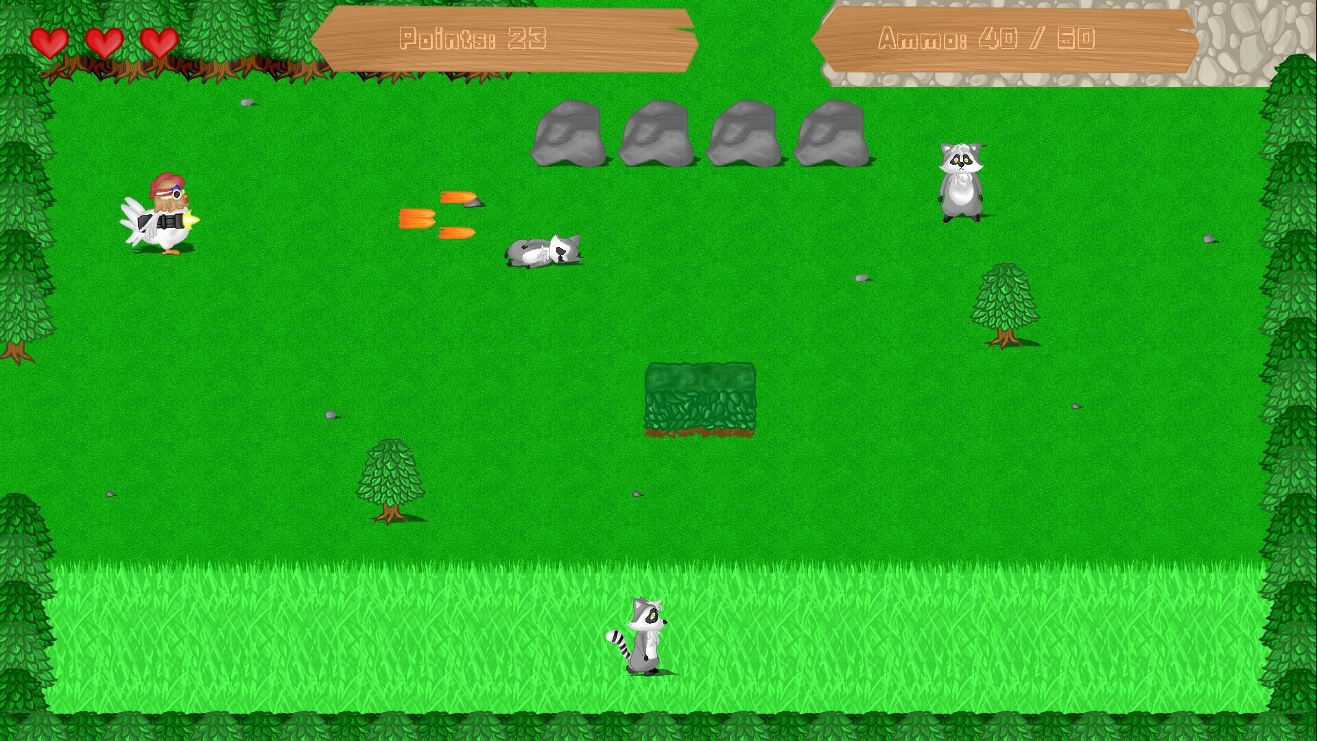 Chicken with Chainguns - Screenshot