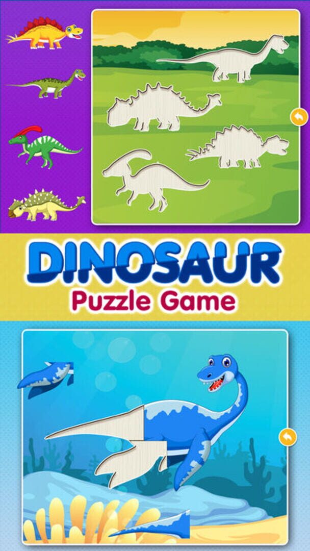 Dinosaur Games: Puzzle for Kids & Toddlers - Screenshot