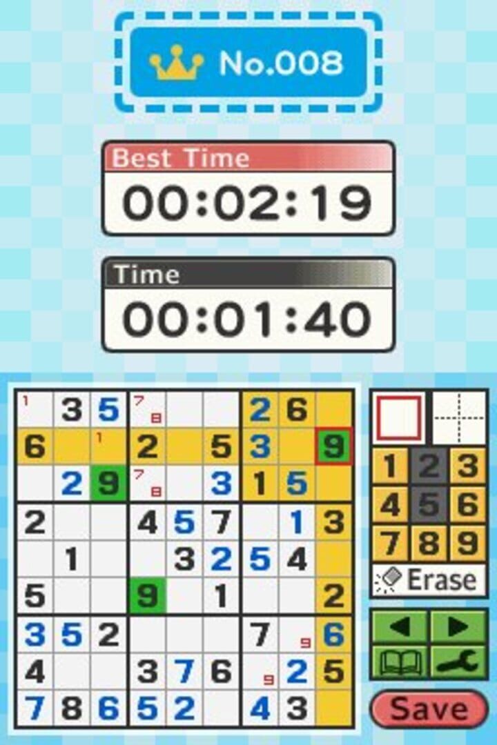 Captura de pantalla - Sudoku 50! For Beginners