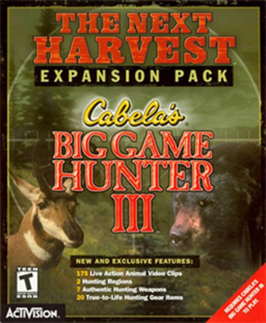 Imagem de Cabela's Big Game Hunter III: The Next Harvest - New Games Release