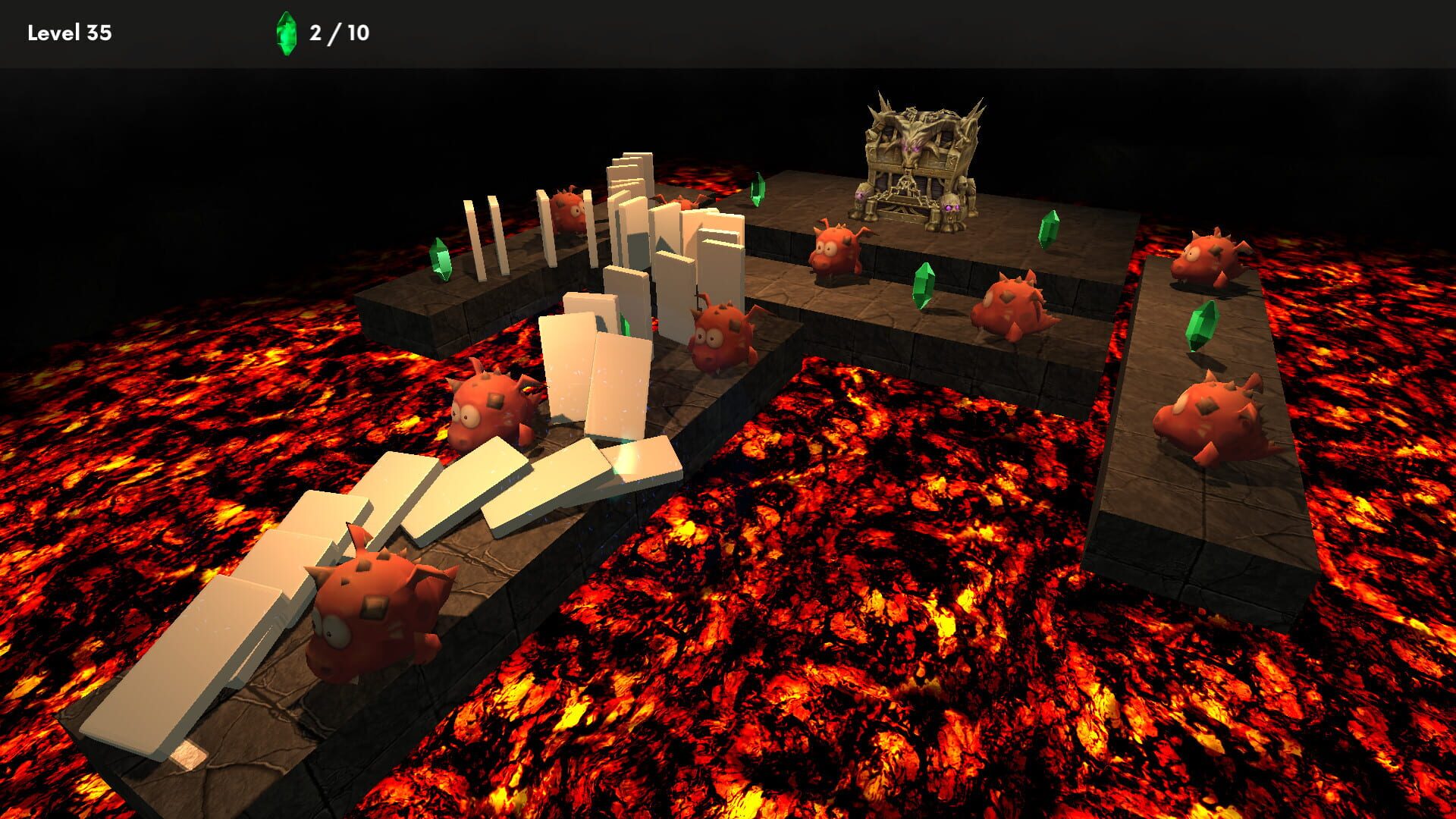 Domino Dungeon - Screenshot