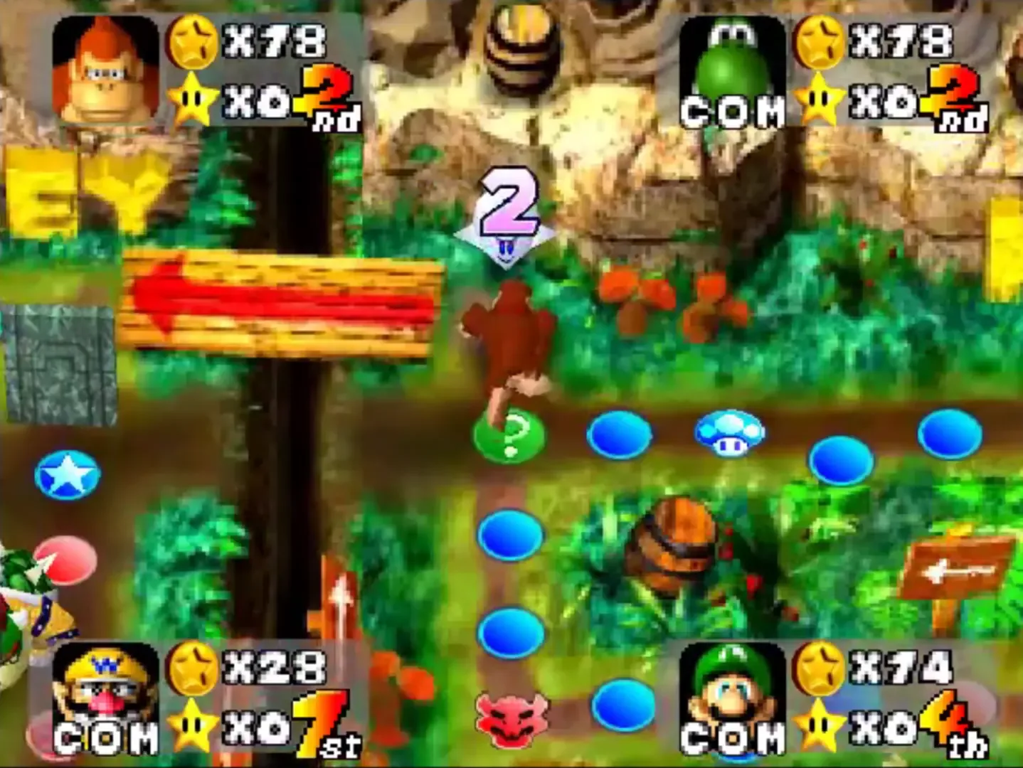 Captura de pantalla - Mario Party