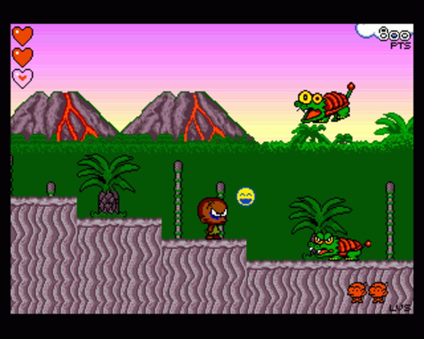 Captura de pantalla - Bonk's Adventure