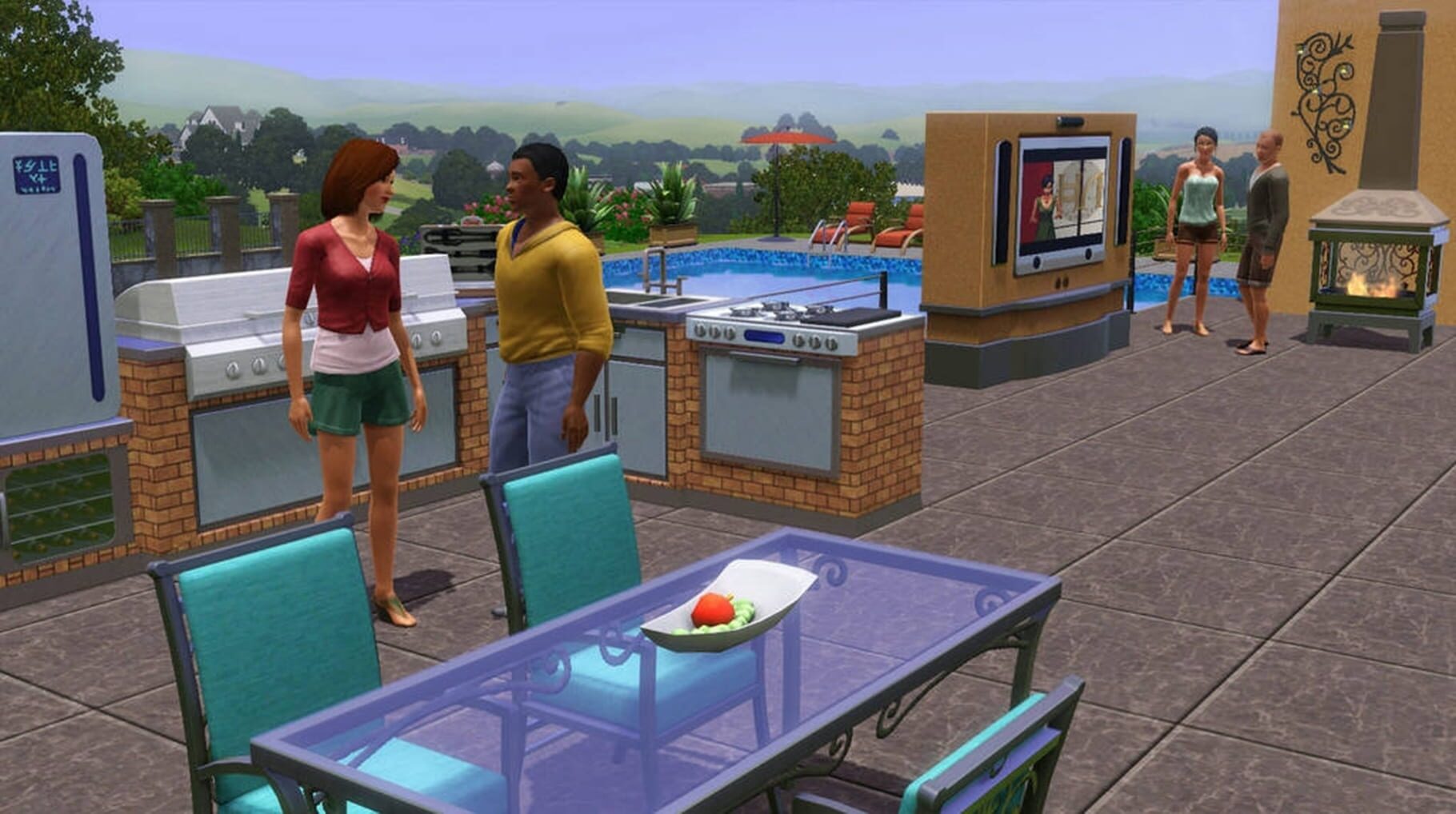 Captura de pantalla - The Sims 3: Outdoor Living Stuff