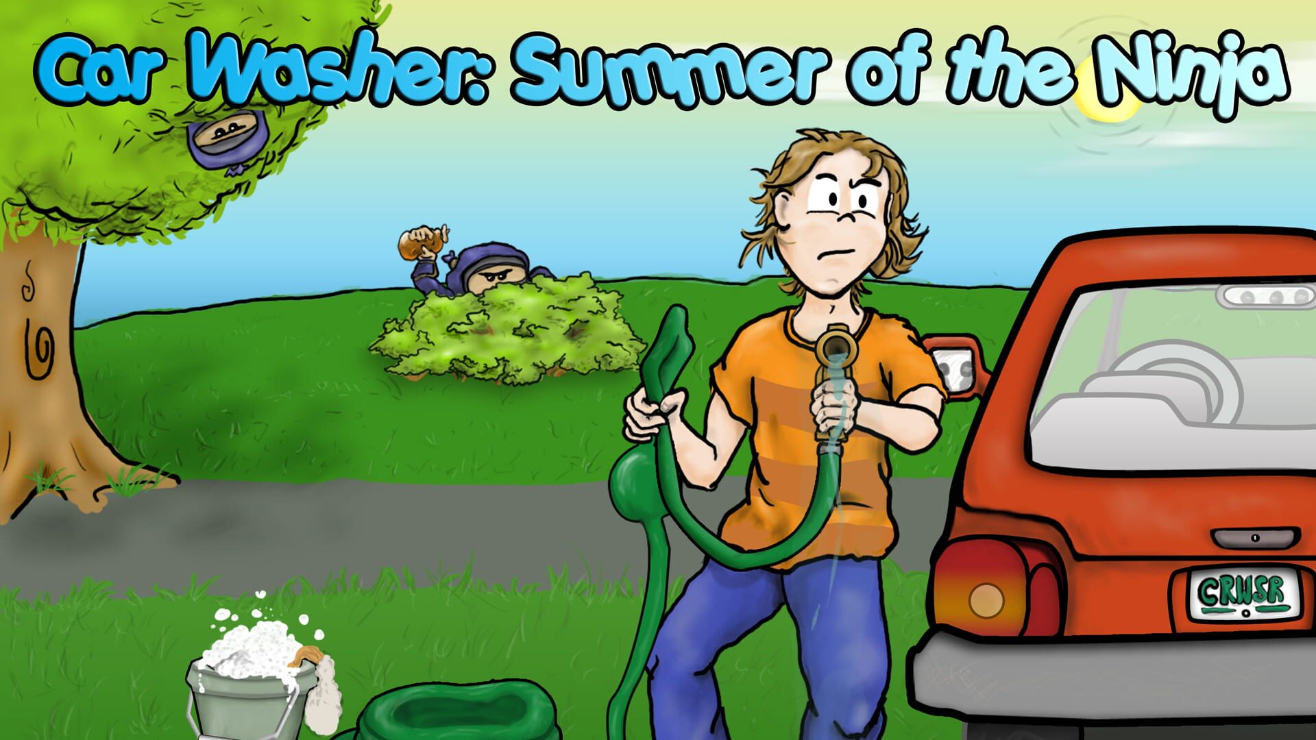Car Washer: Summer of the Ninja - Screenshot