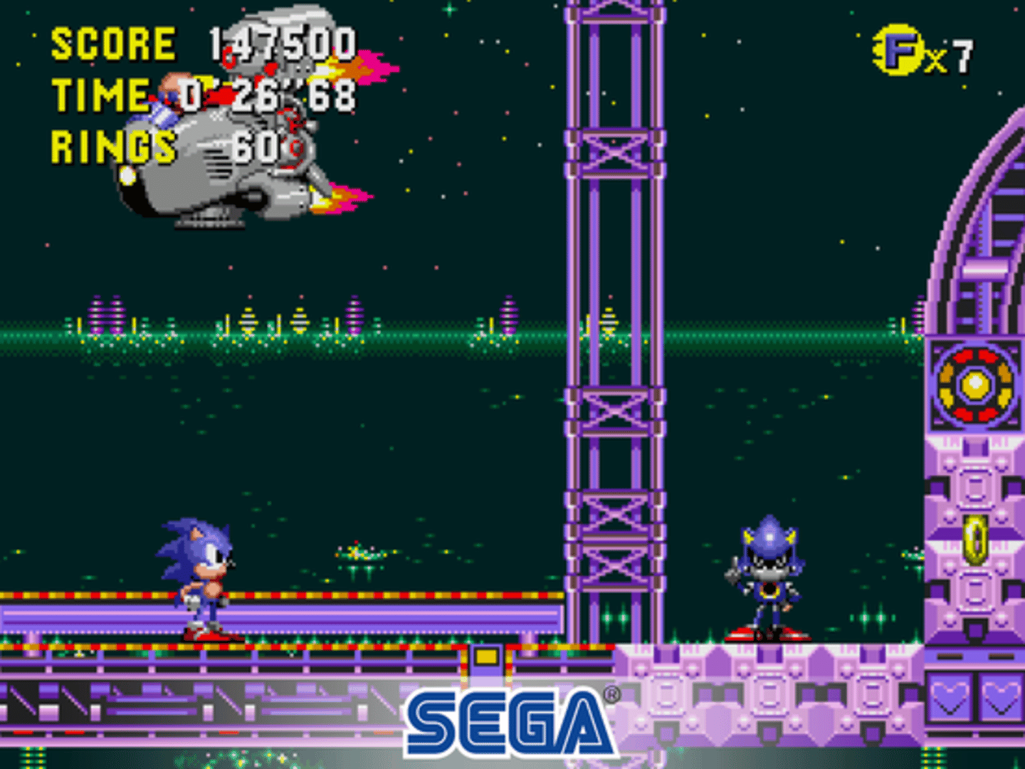 Sonic CD screenshot