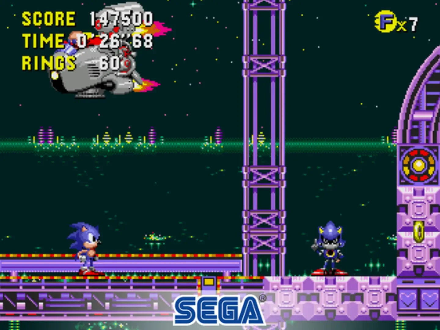 Captura de pantalla - Sonic CD