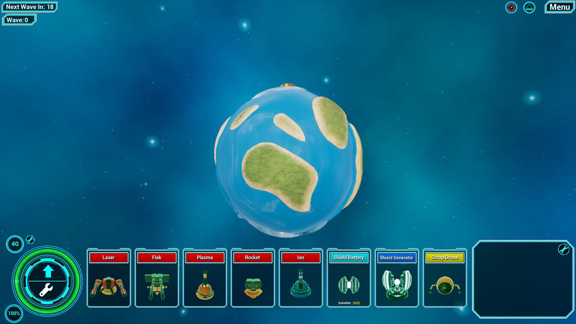 Exo TD - Screenshot