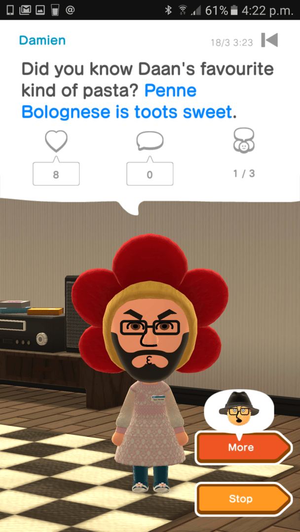 Miitomo screenshot