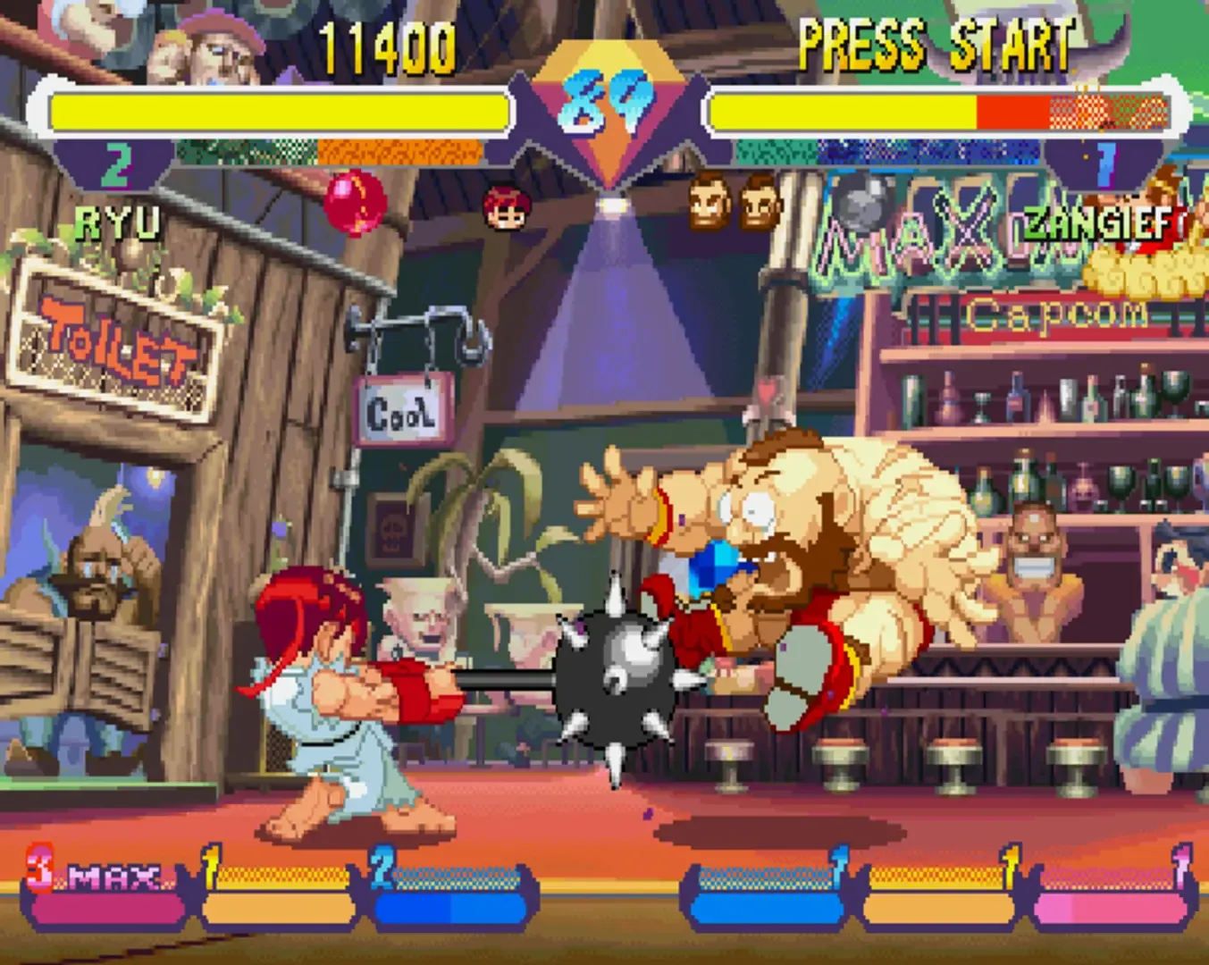 Captura de pantalla - Pocket Fighter