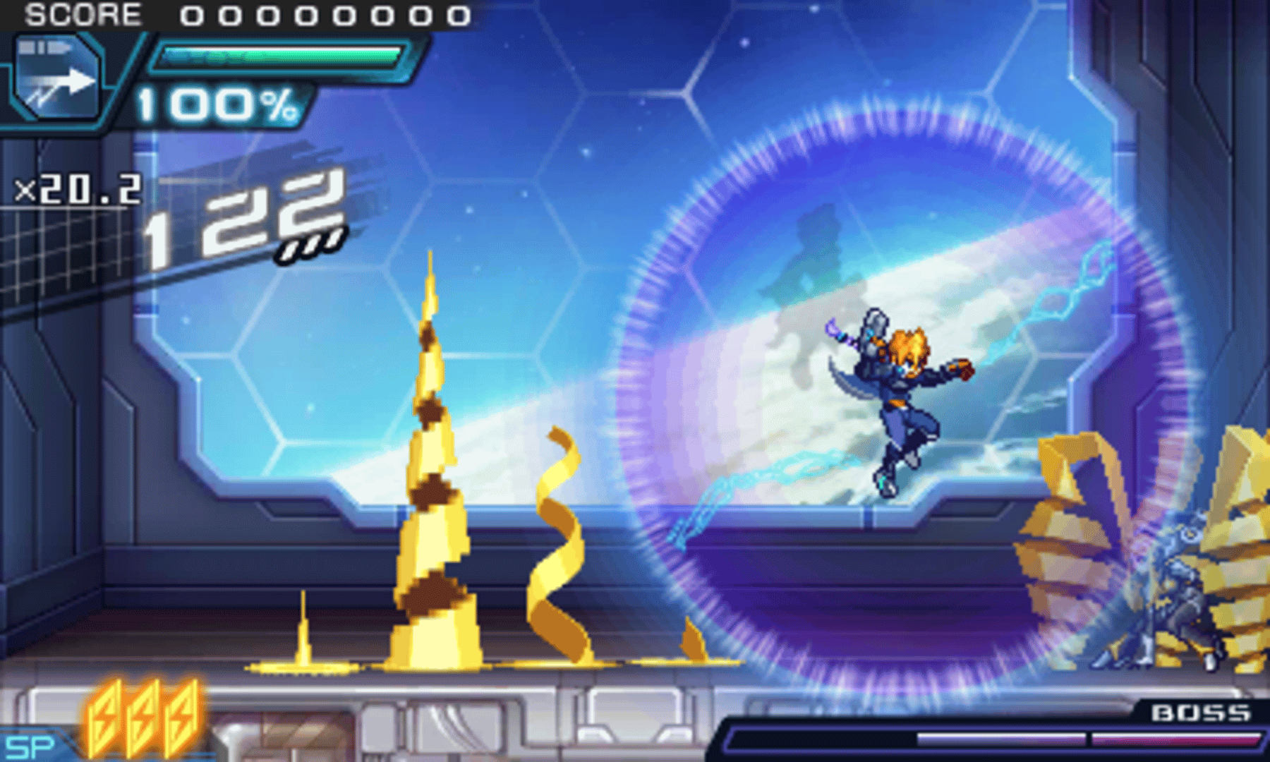 Azure Striker Gunvolt 2 screenshot