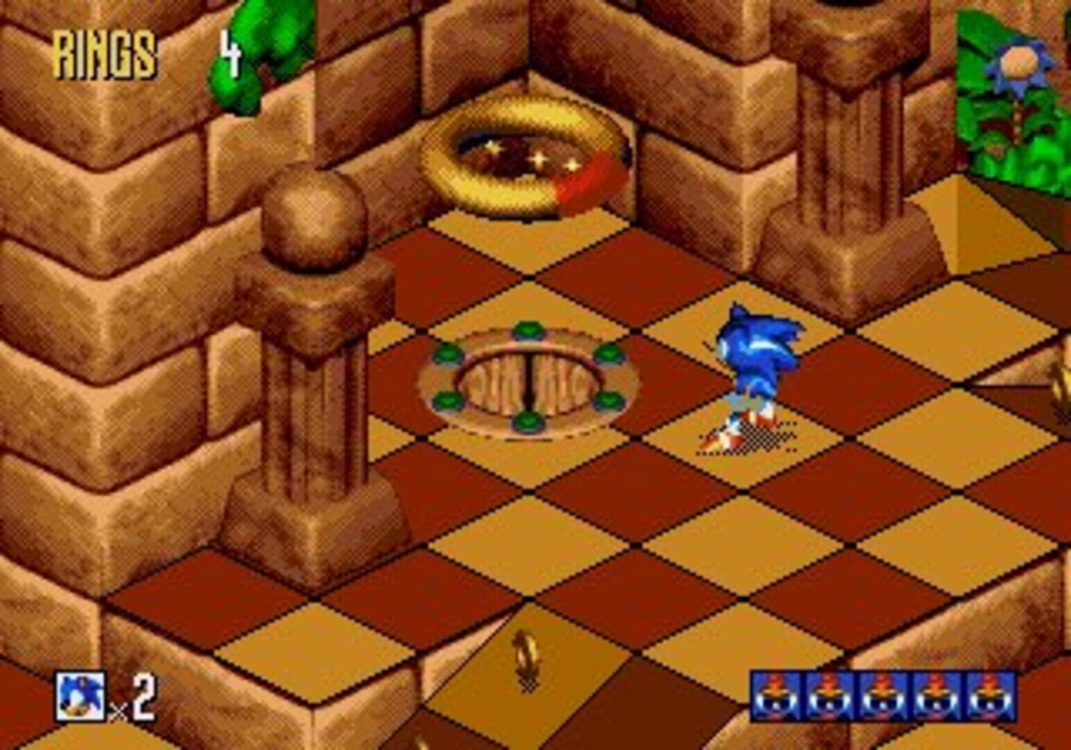 Captura de pantalla - Sonic 3D Blast