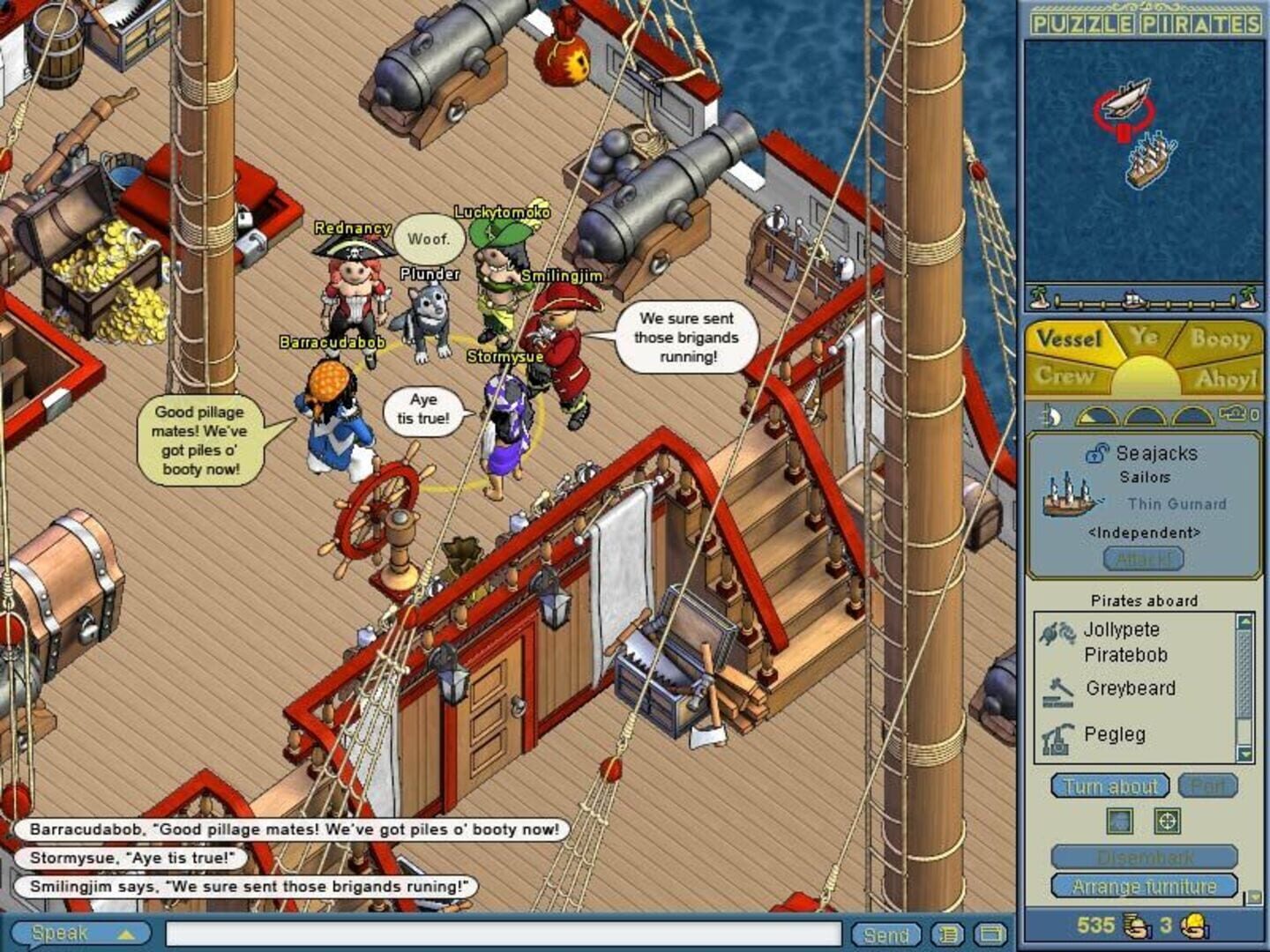 Captura de pantalla - Puzzle Pirates