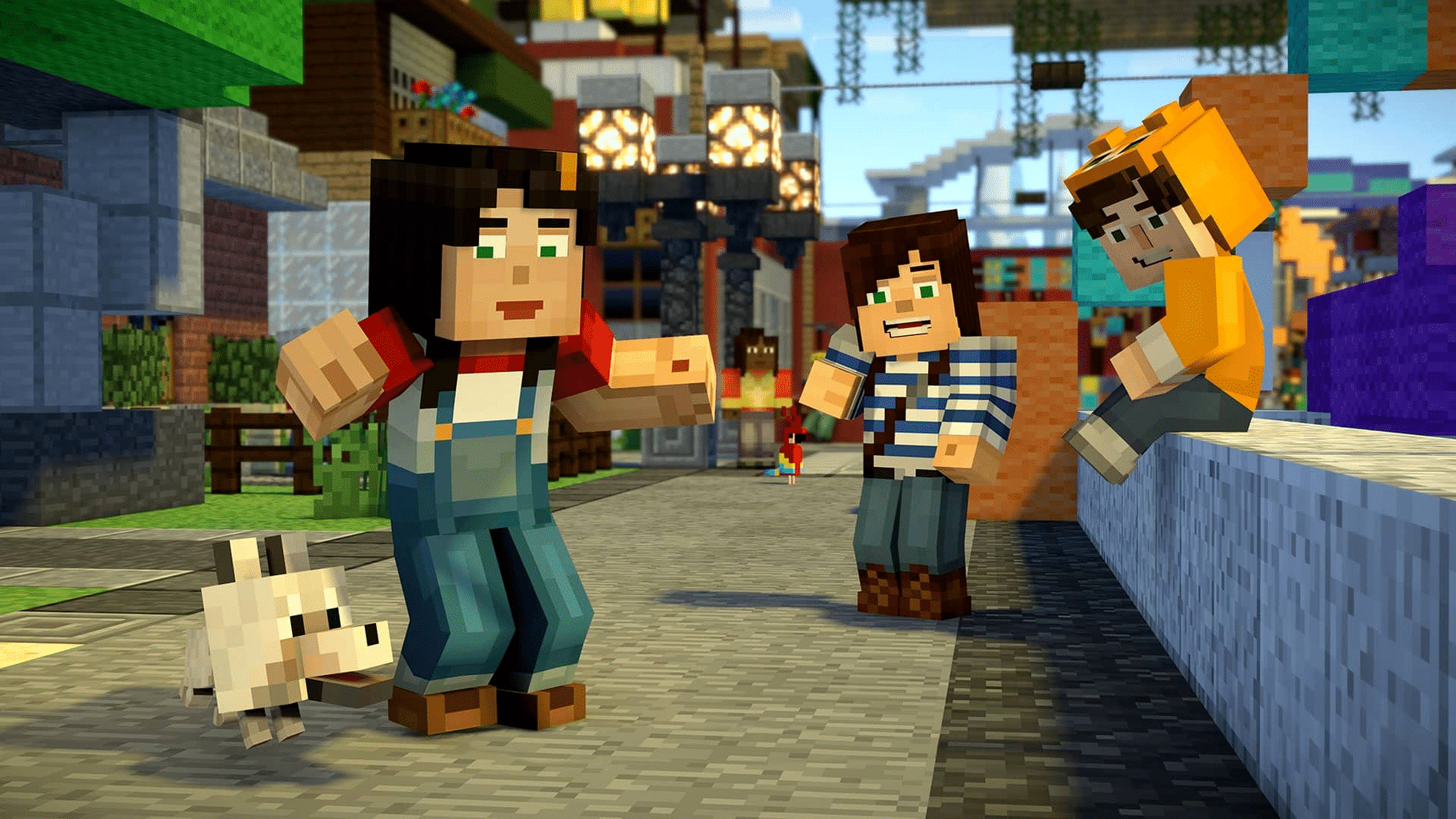 Minecraft: Story Mode Season Two - Episode 1: Hero in Residence screenshot