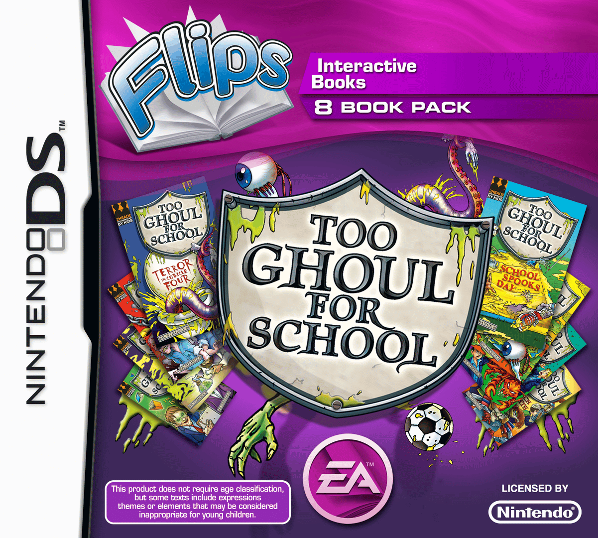 Flips: Too Ghoul for School Cover