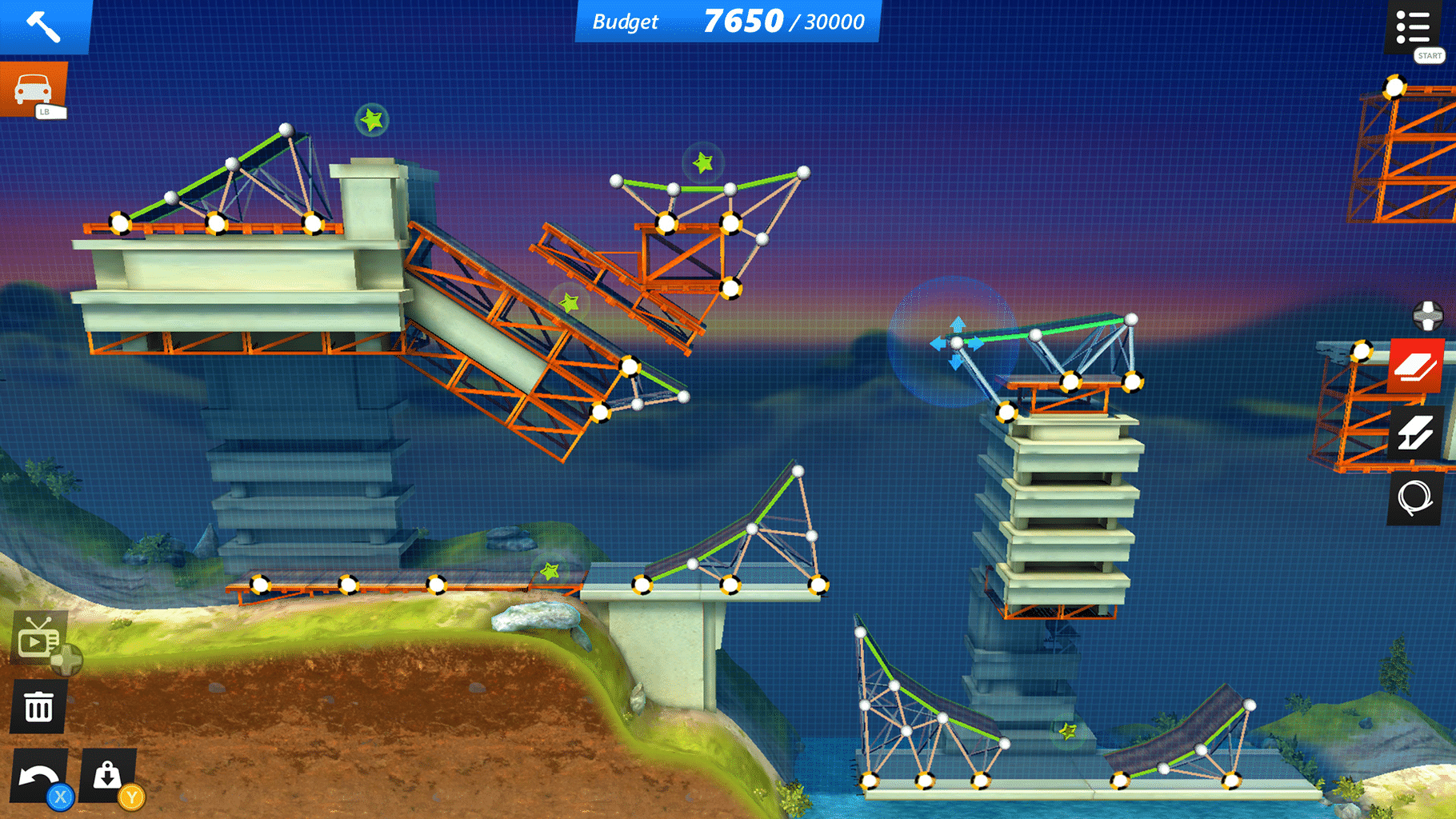 Bridge Constructor: Stunts screenshot