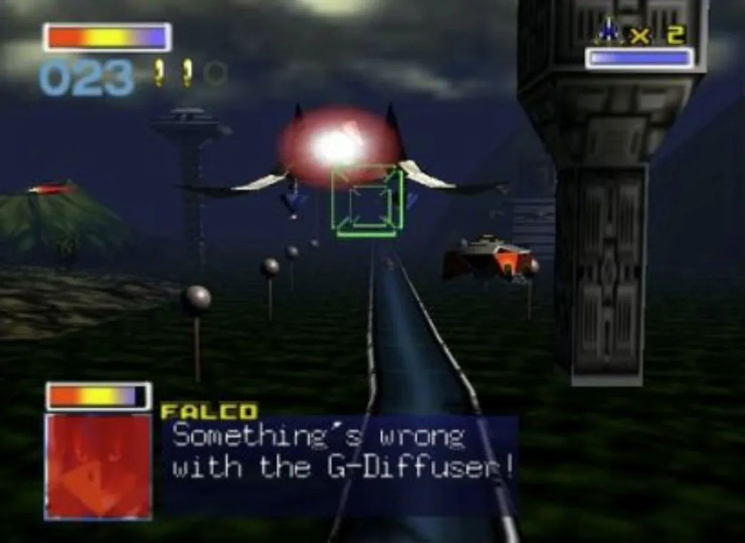 Captura de pantalla - Star Fox 64