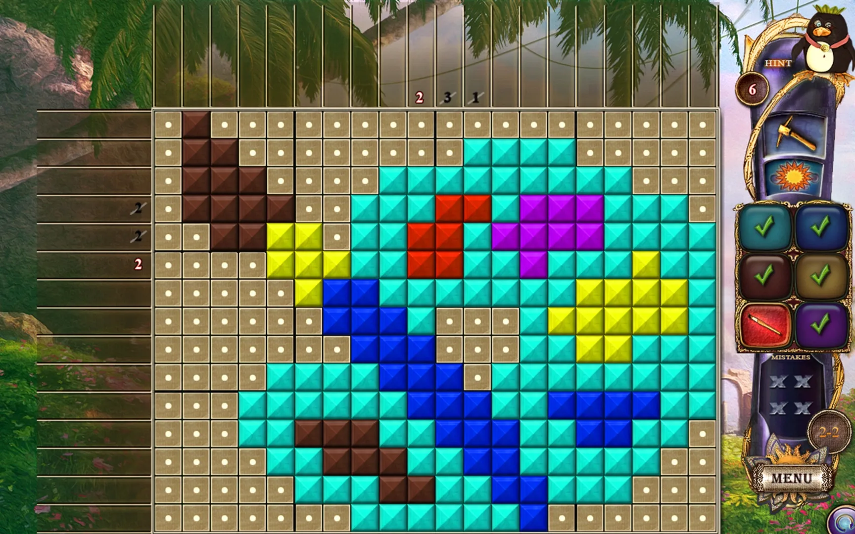 Fantasy Mosaics 17: New Palette