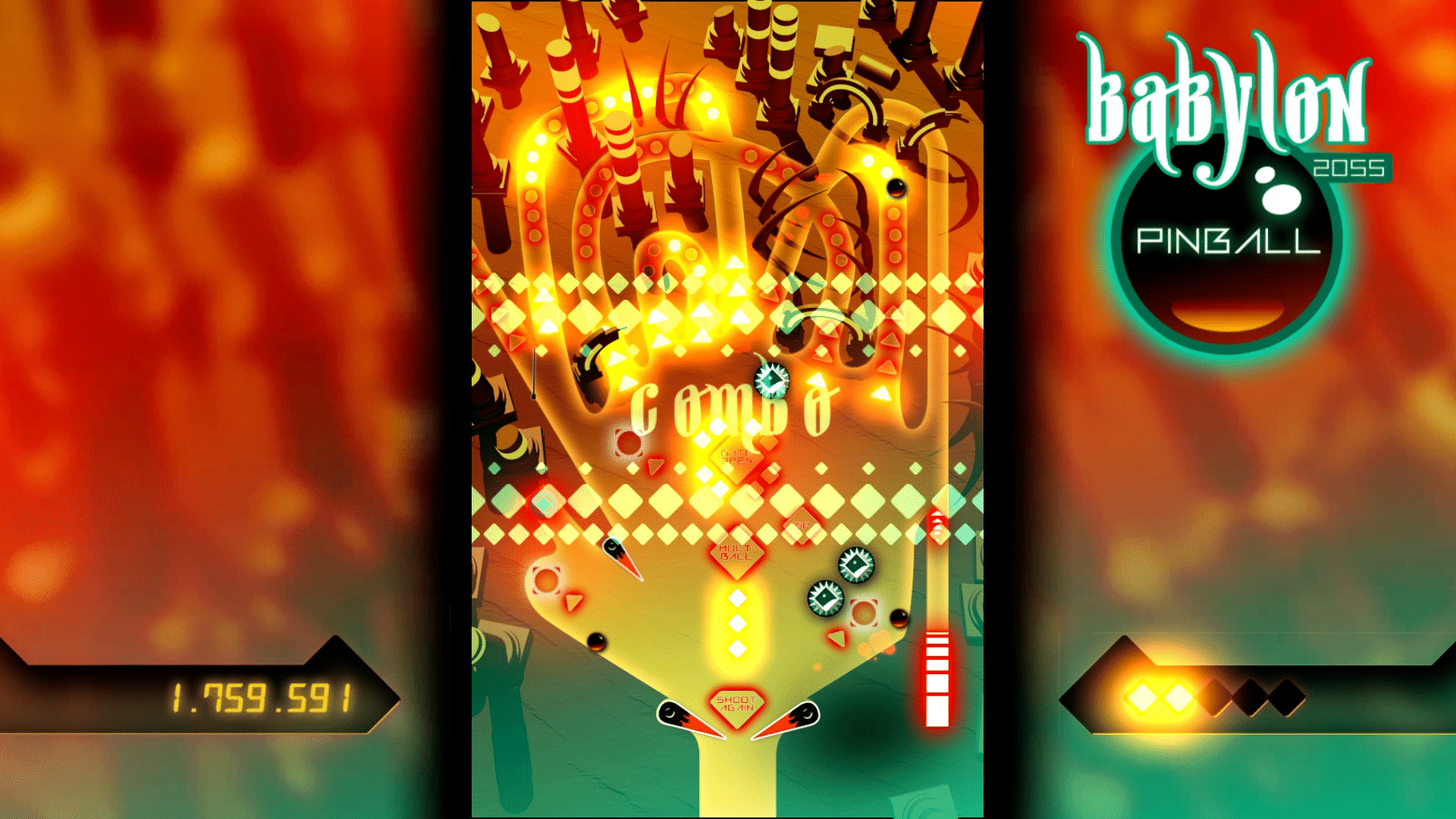 Babylon 2055 Pinball screenshot