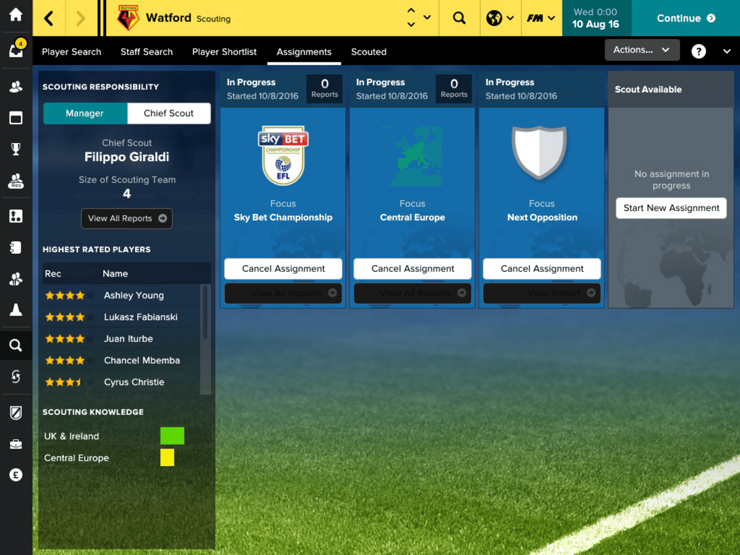 Football Manager Touch 2017 screenshot