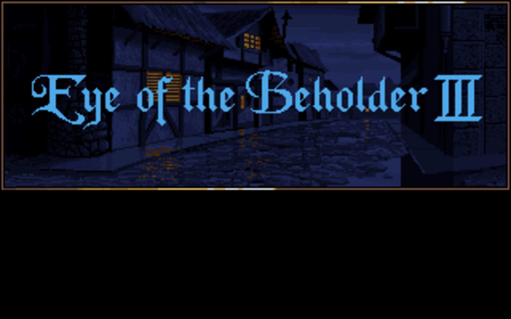 Captura de pantalla - Eye of the Beholder III: Assault on Myth Drannor