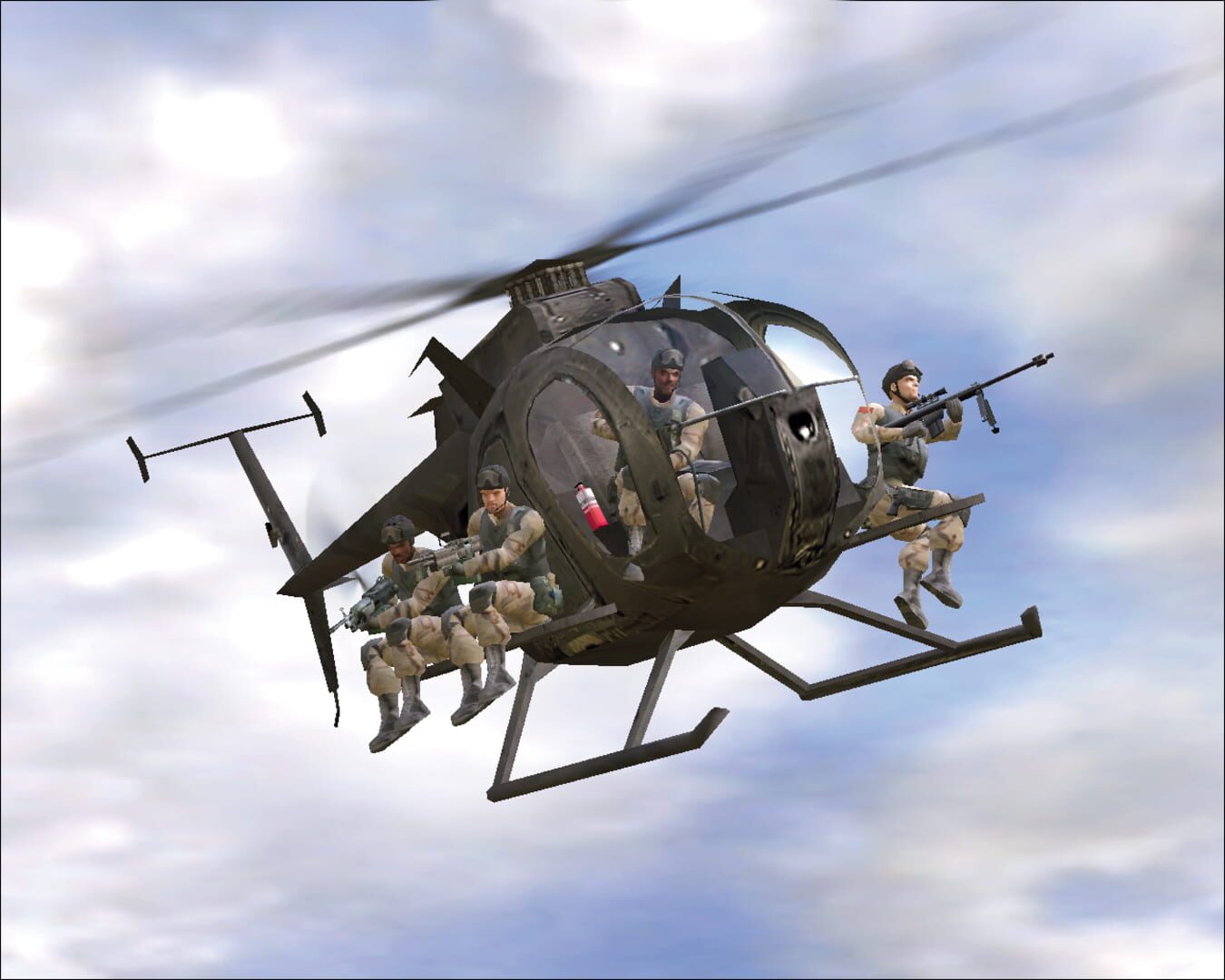 Captura de pantalla - Delta Force: Black Hawk Down - Team Sabre