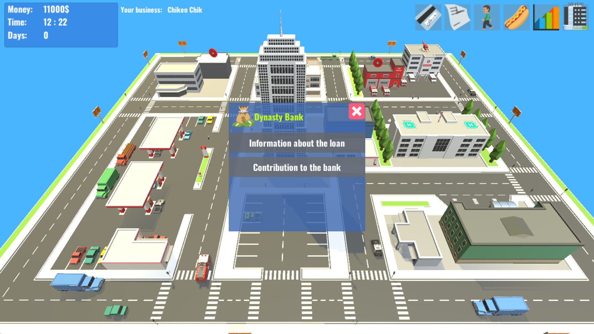 Restaurant Manager - Screenshot