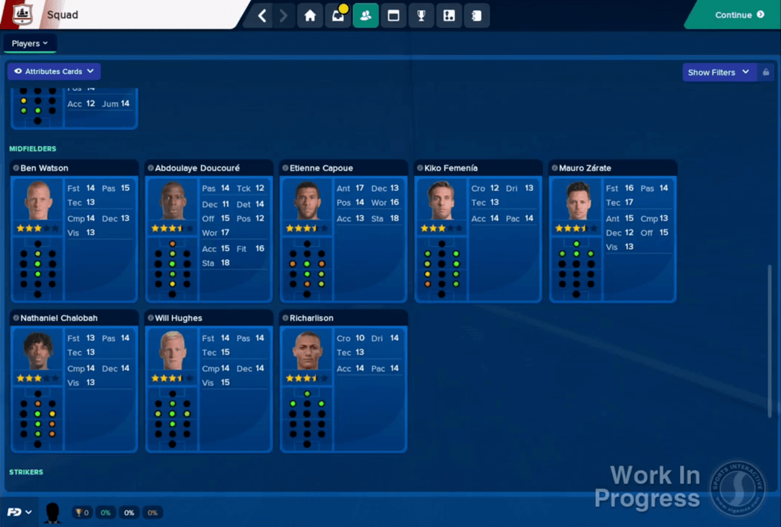 Football Manager 2018 screenshot