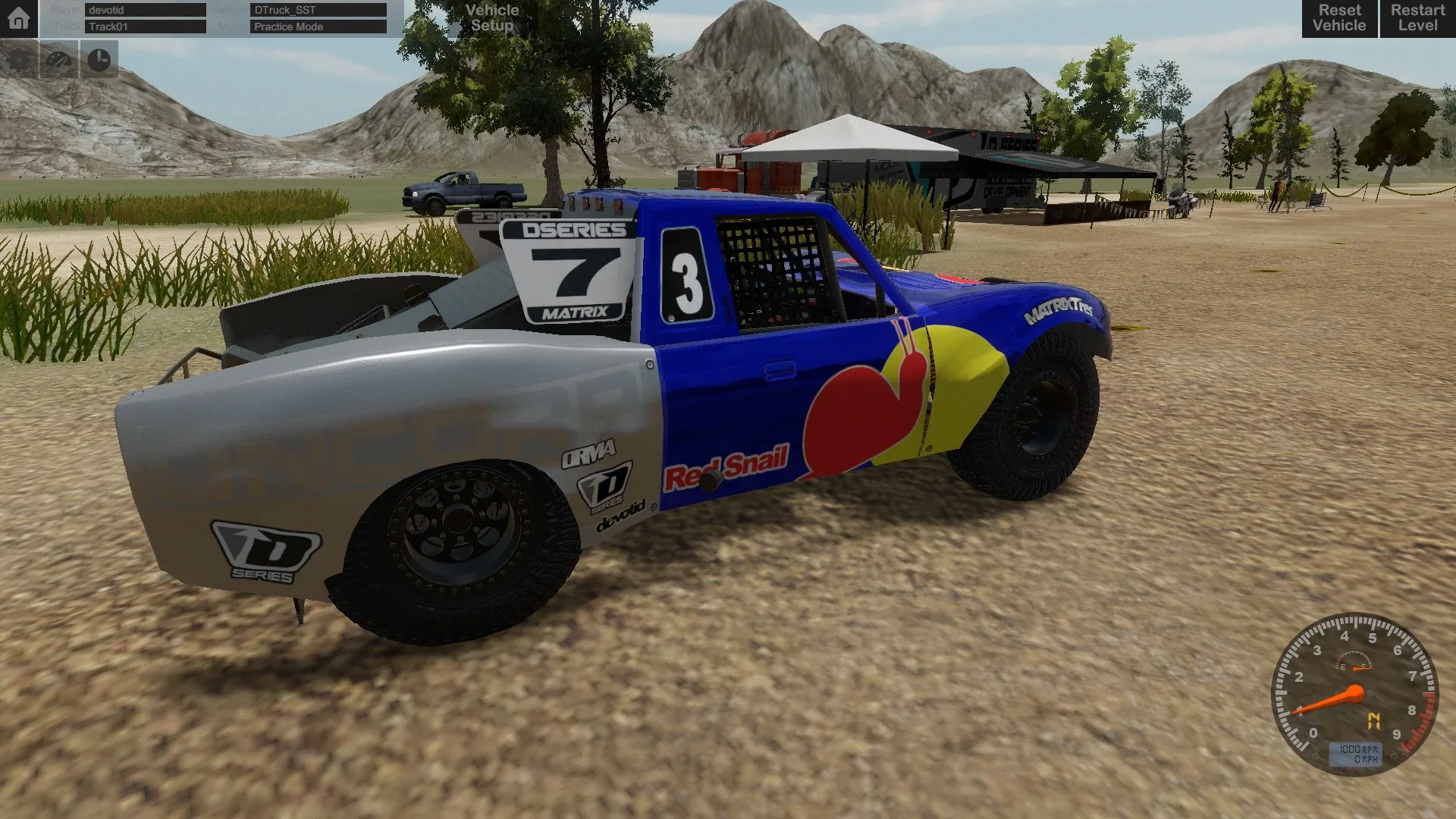 D Series Off Road Driving Simulation