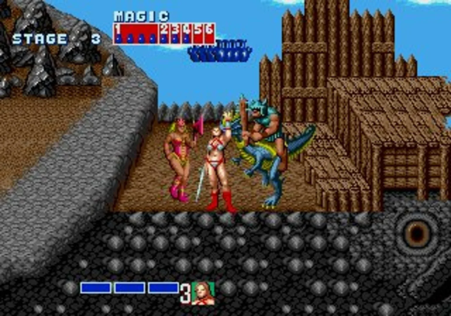 Captura de pantalla - Golden Axe
