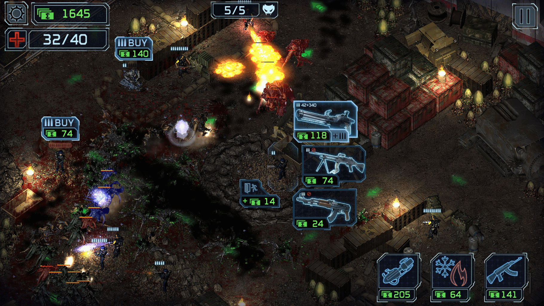 Alien Shooter TD screenshot