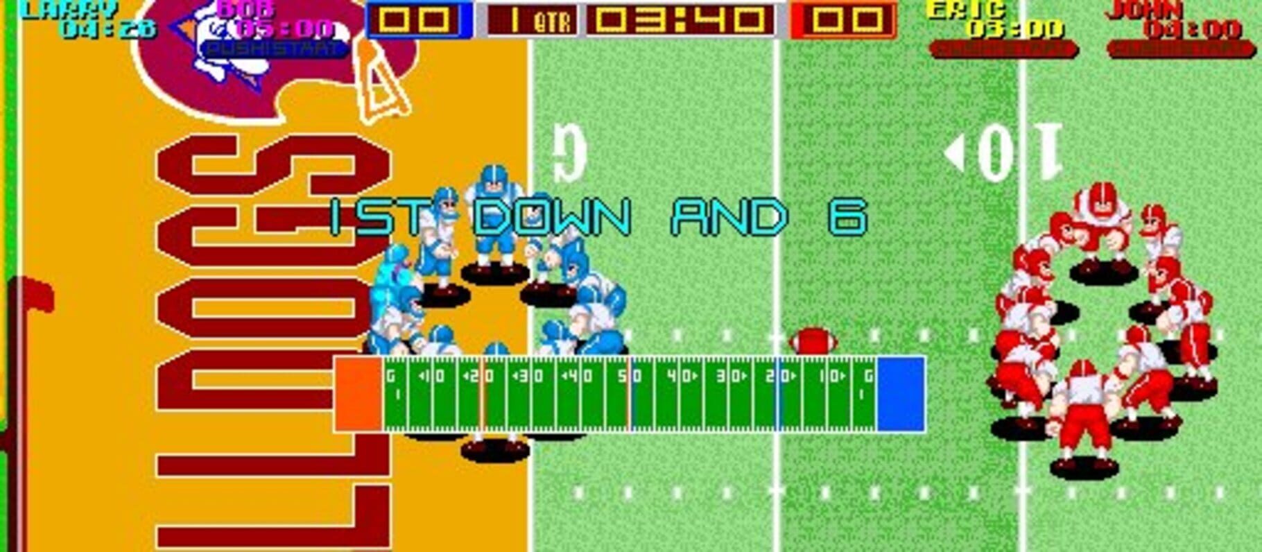 Captura de pantalla - Tecmo Bowl
