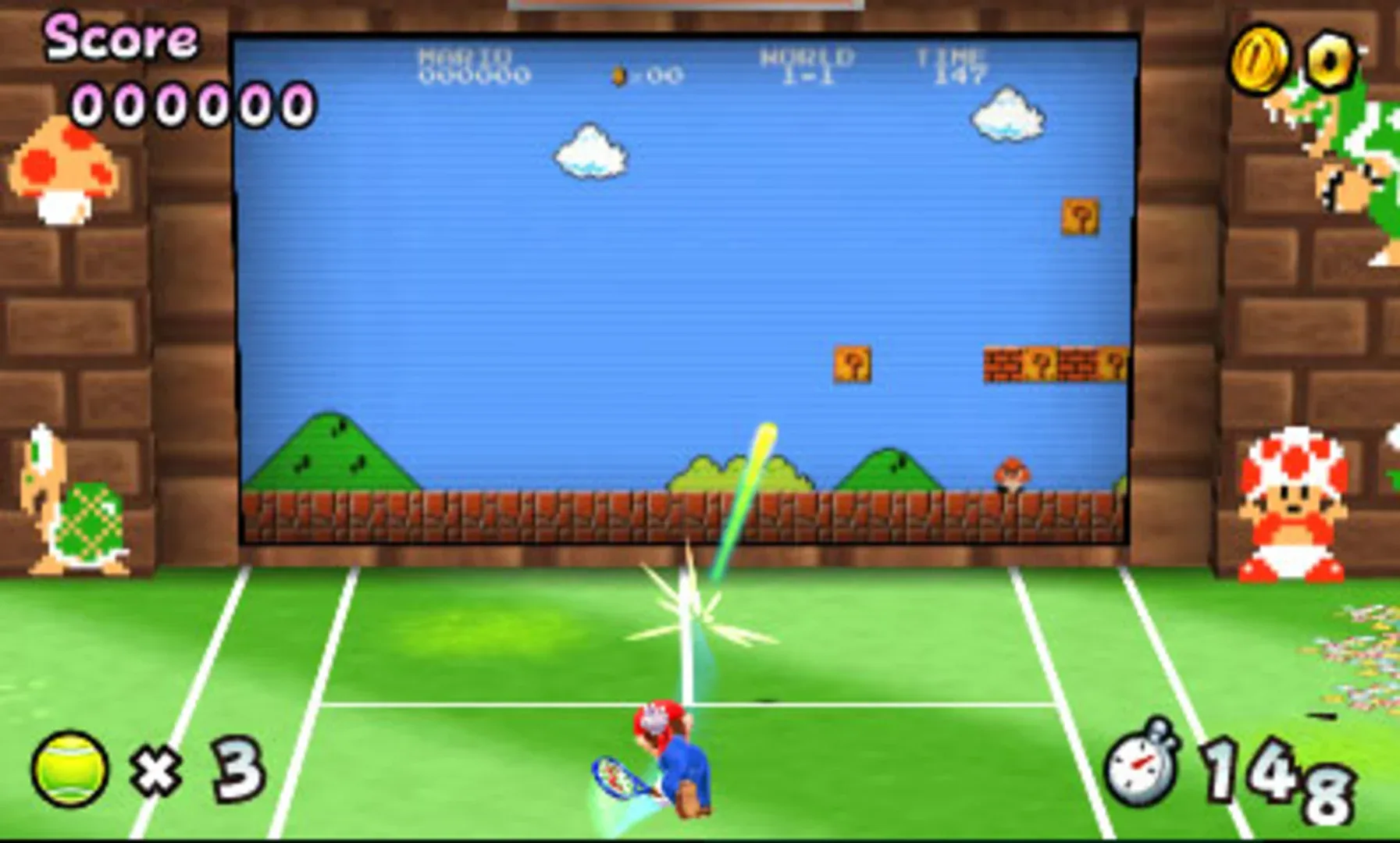 Captura de pantalla - Mario Tennis Open